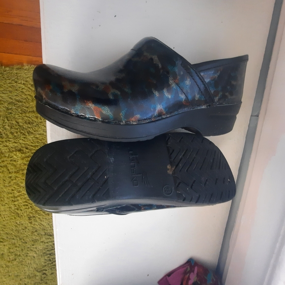Dansko Patterned Clogs - Picture 2 of 7